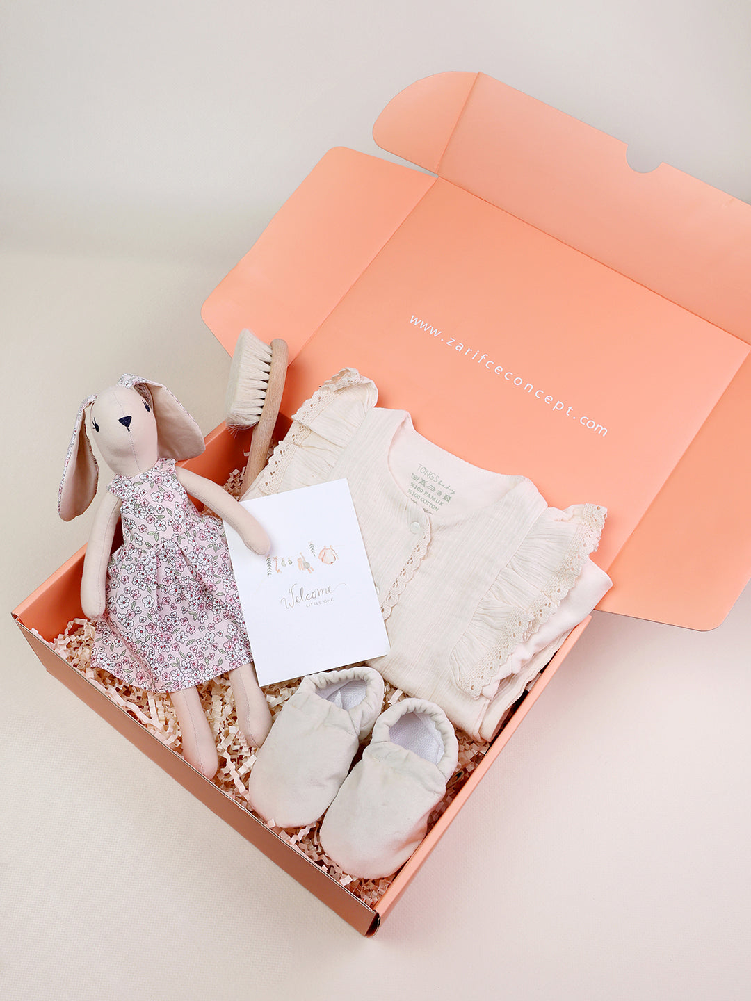 Hoş geldin | Kız Bebek Hediye Seti