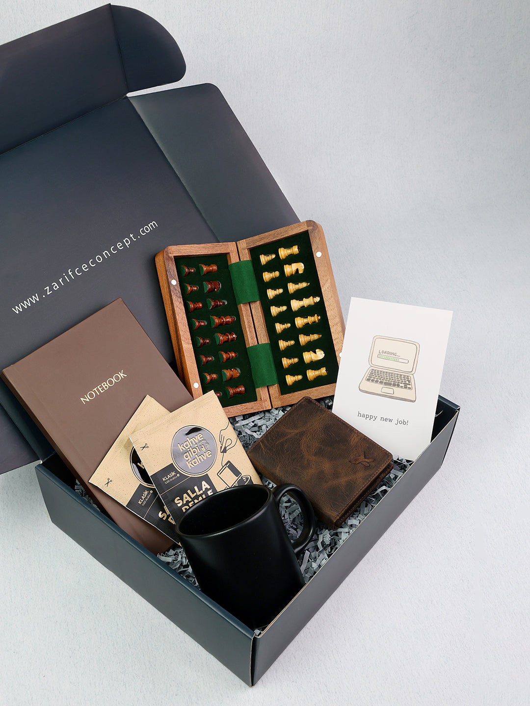 Yeni İş Tebrik Kutusu – Premium