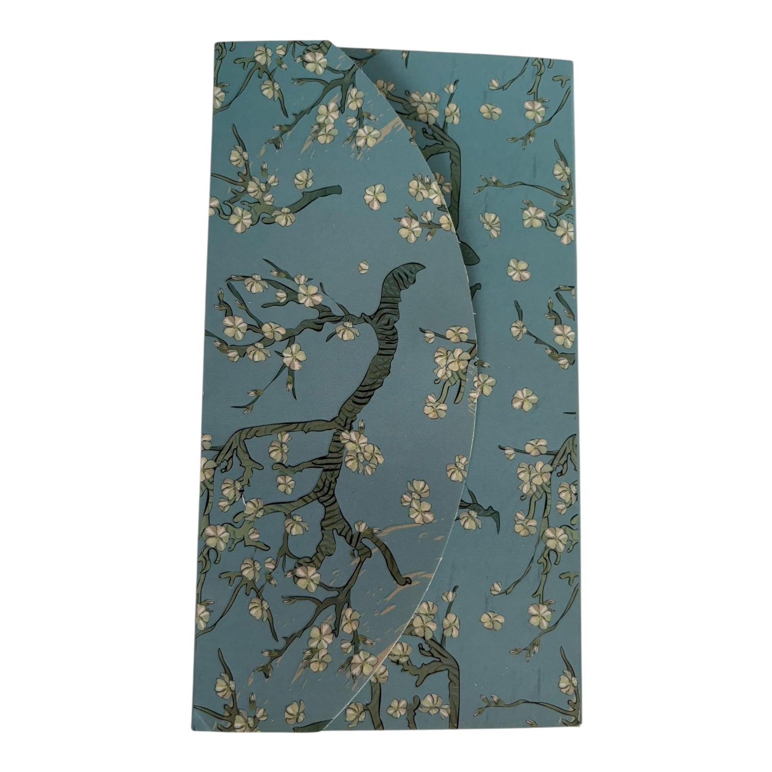 Mavi çiçekli Mot Defteri