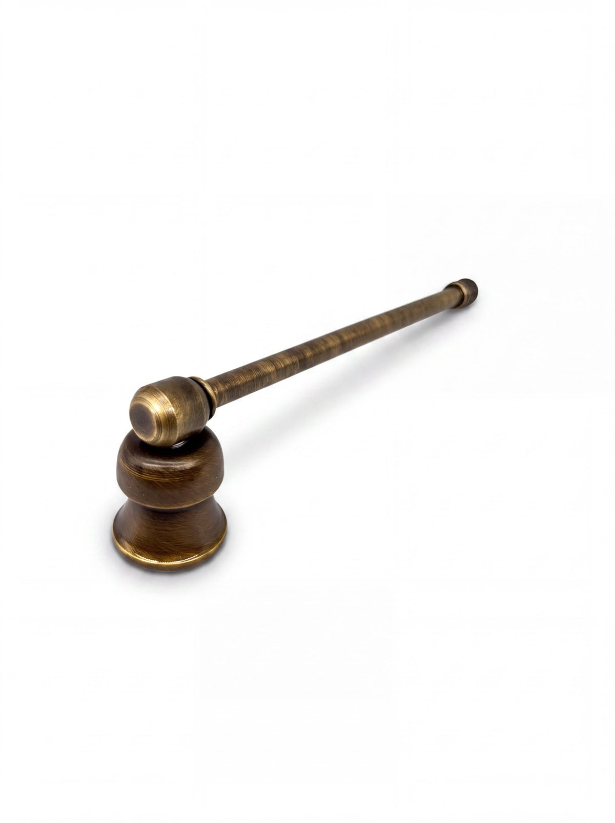 Antique Gold Metal Mum Söndürücü – Eskitme Altın - zarifceconcept-1