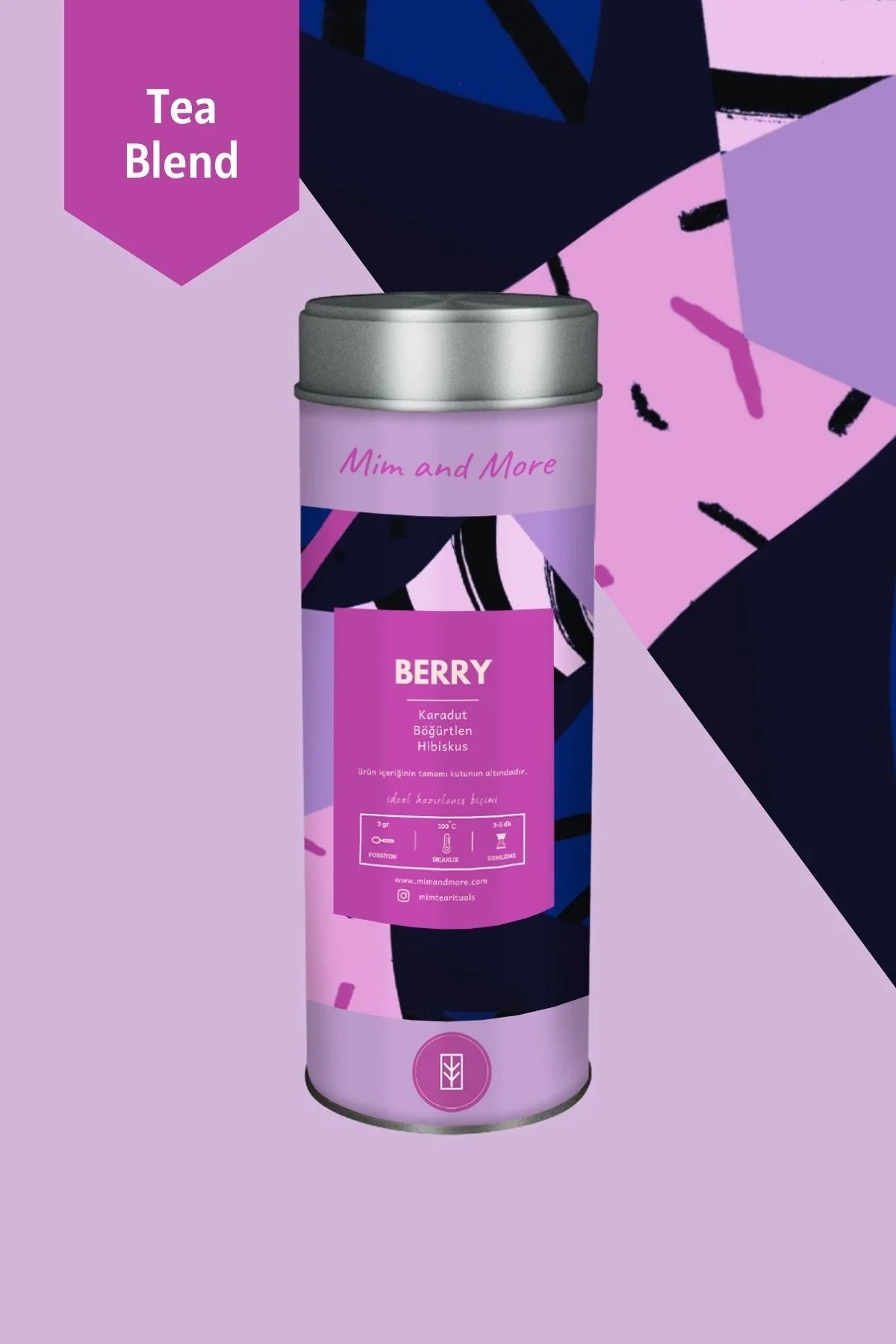 Berry Tea | Böğürtlenli Hibiskus Çayı