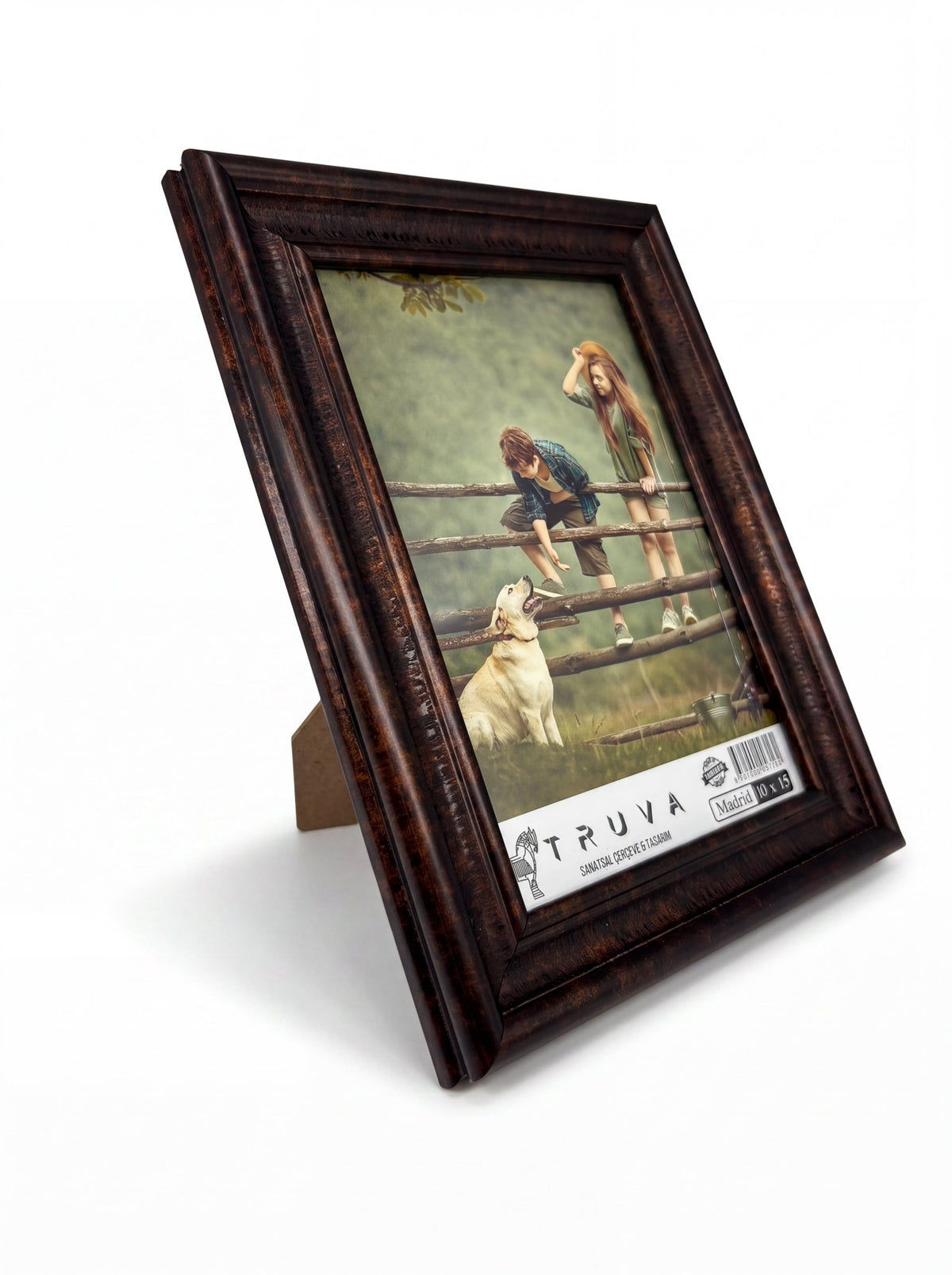 Dark Walnut Çerçeve - 10x15 cm - zarifceconcept-1