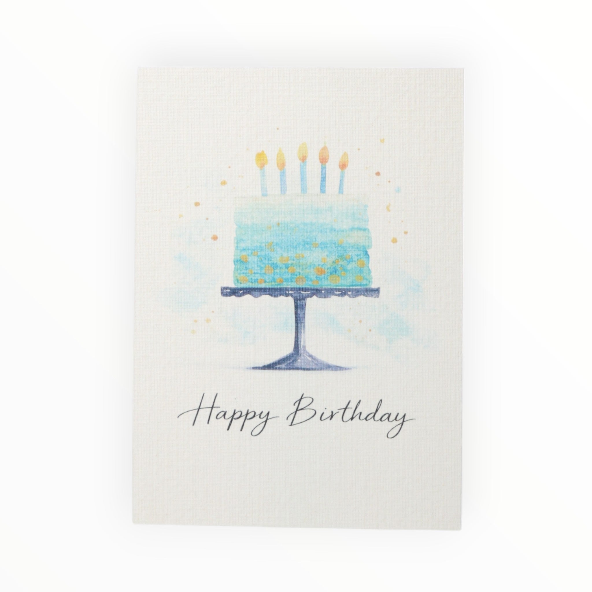 happy birthay not kartı
