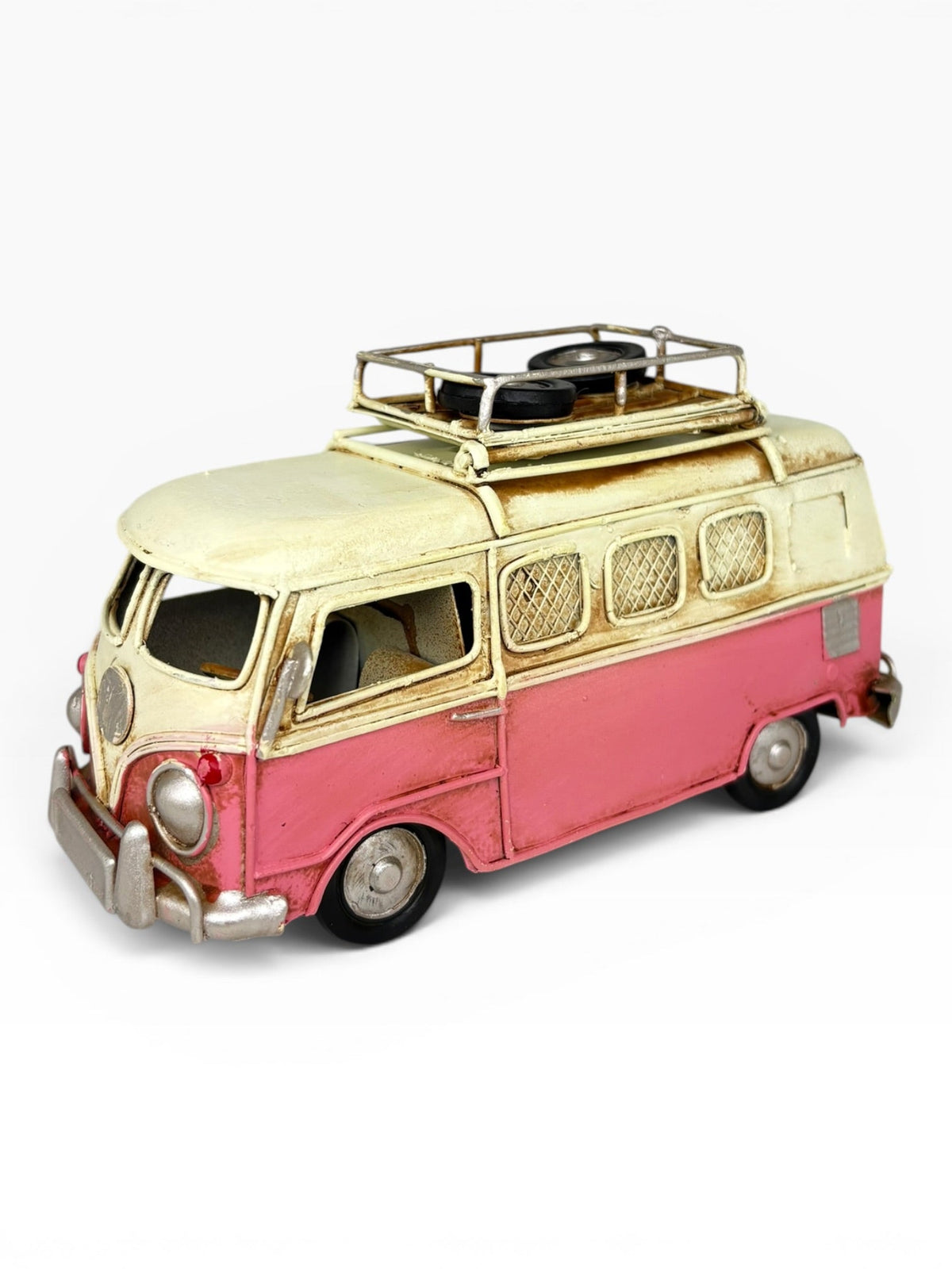 El İşçiliği Metal Minibüs – Pembe - zarifceconcept-2
