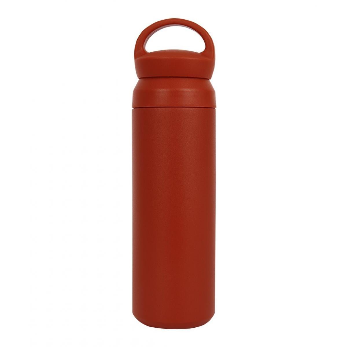 Filtreli Çelik Termos 500 ml – Kırmızı | Kulplu Vakumlu Paslanmaz Çelik Termos - zarifceconcept-1