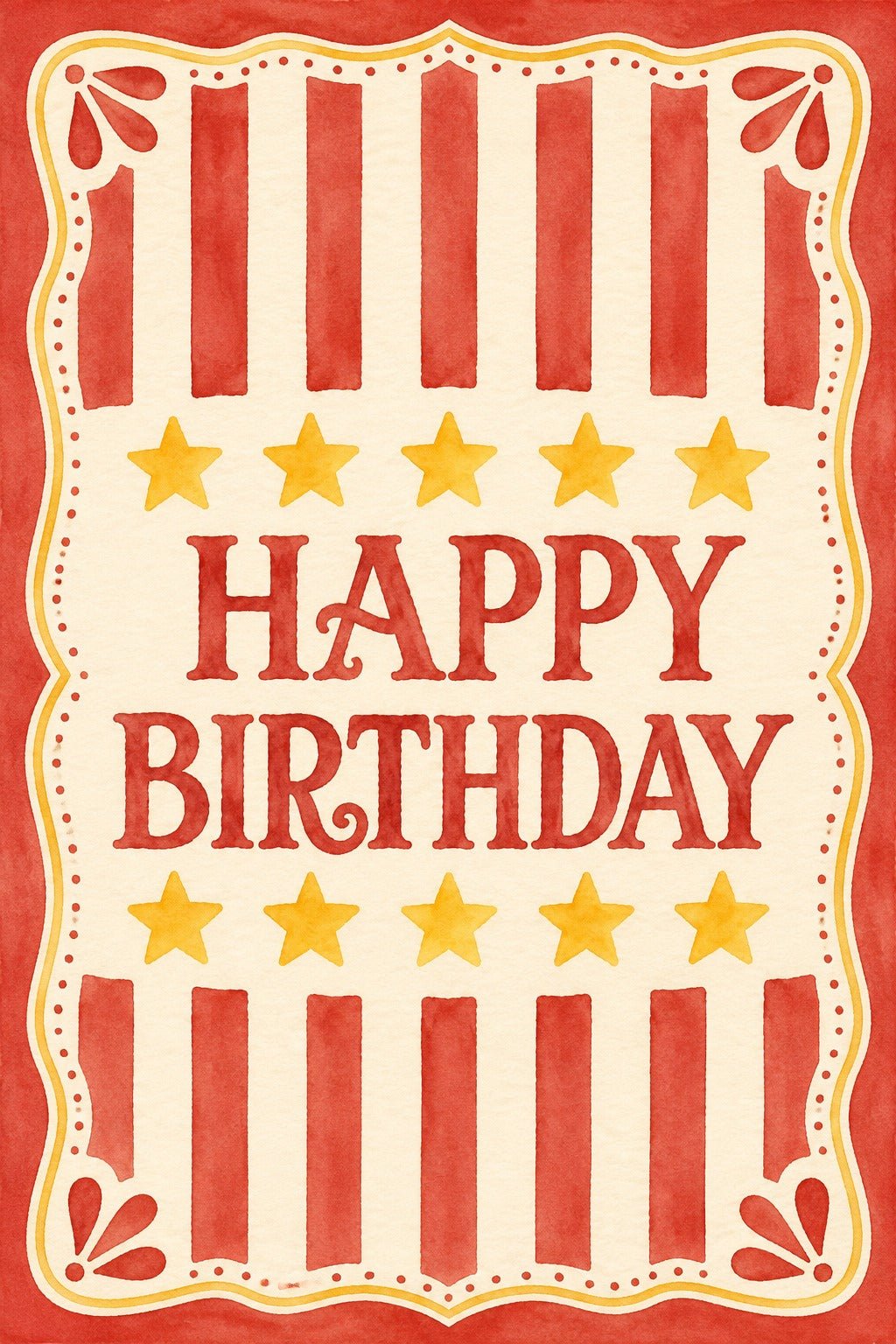 Happy Birthday – Doğum Günü Tebrik Kartı - zarifceconcept-1