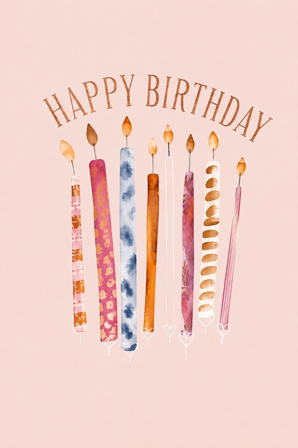 Happy Birthday – Doğum Günü Tebrik Kartı - zarifceconcept-1