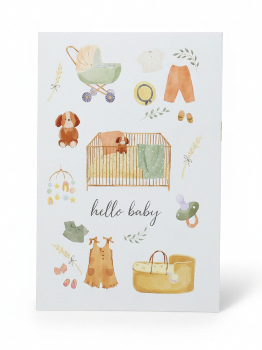Hello Baby Hediye not Kartı