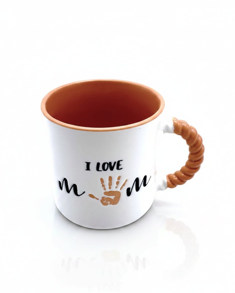 I Love Mom Porselen Kupa – 310 ml - zarifceconcept-1