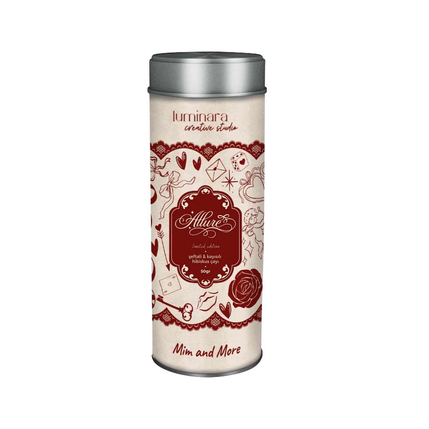 Luminara Studio x Allure Tea | Kayısı & Şeftali Hibiskus Çayı