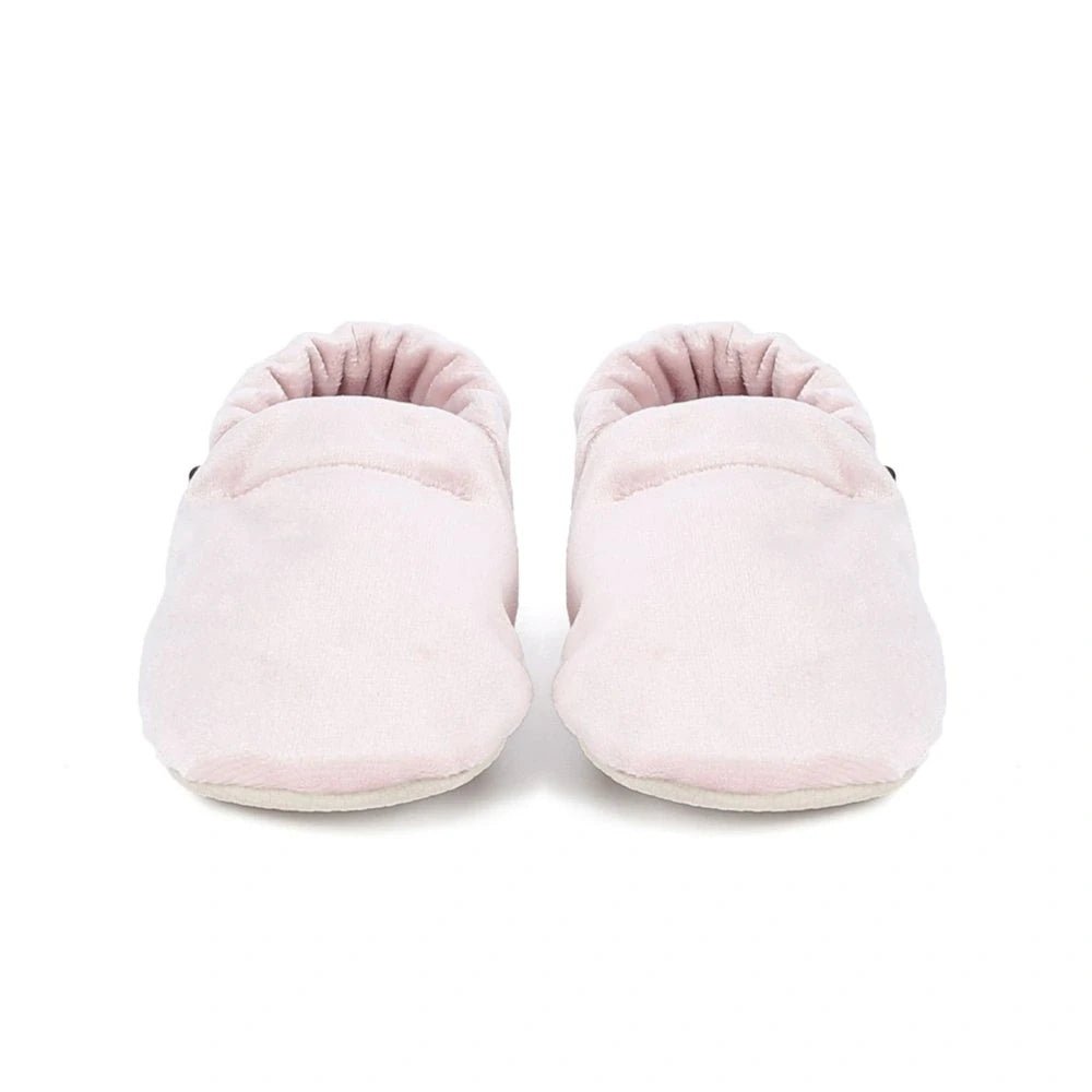 Makosen Bebek Patik (Toz Pembe) – Kaydırmaz Kadife Bebek Patik - zarifceconcept-2