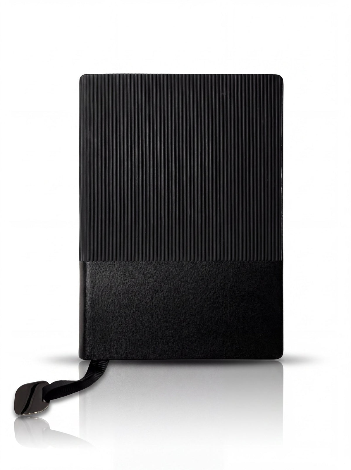 Siyah Tarihsiz Çizgili Defter / Ajanda – 15×21 cm - zarifceconcept-1