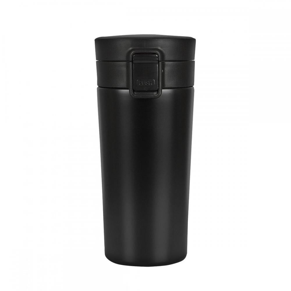 Termos 380 ml – Siyah | Kilitli Kapaklı Paslanmaz Çelik Termos - zarifceconcept-1