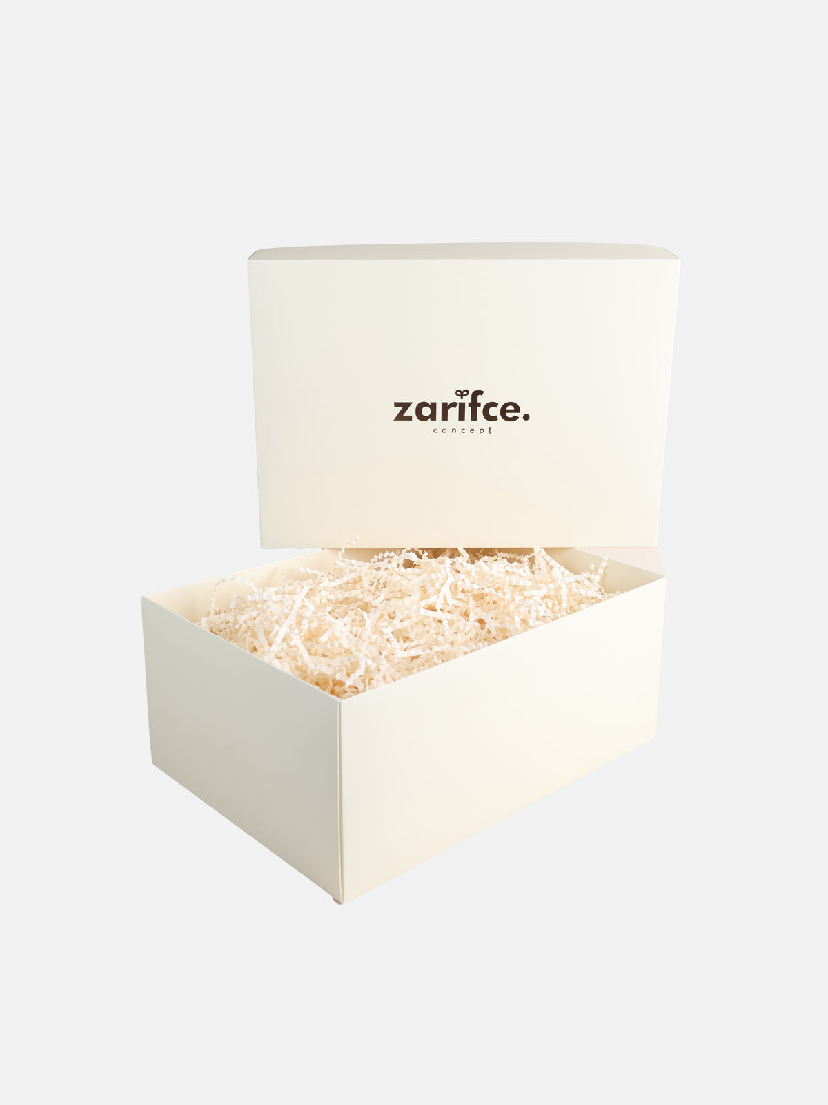 Zarifce Concept Boş Hediye Kutusu Krem Renk