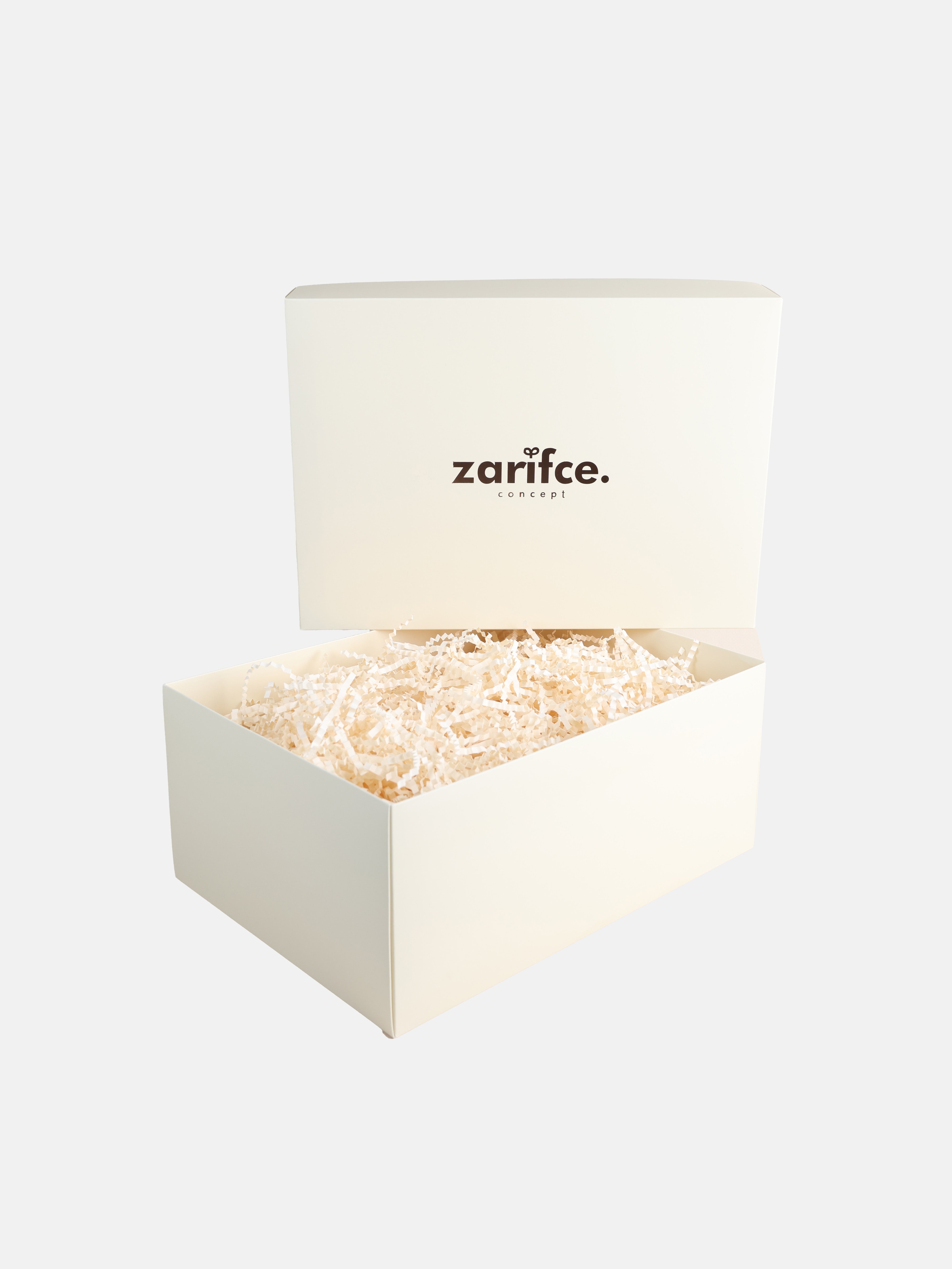 Zarifce Concept Boş Hediye Kutusu Krem Renk