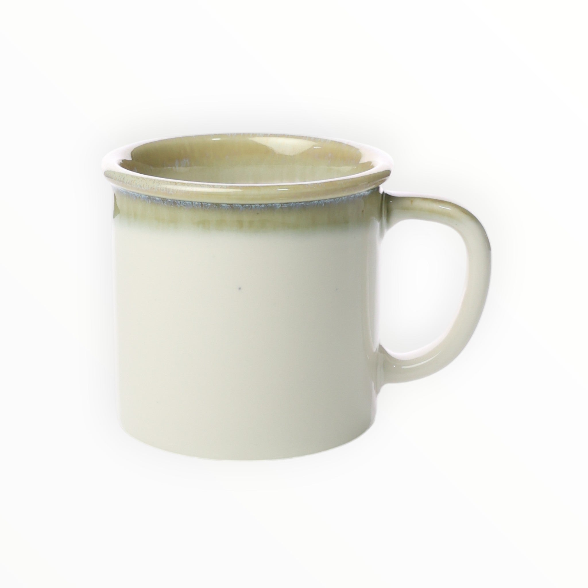 Emaye Porselen Kupa-Yeşil Detay