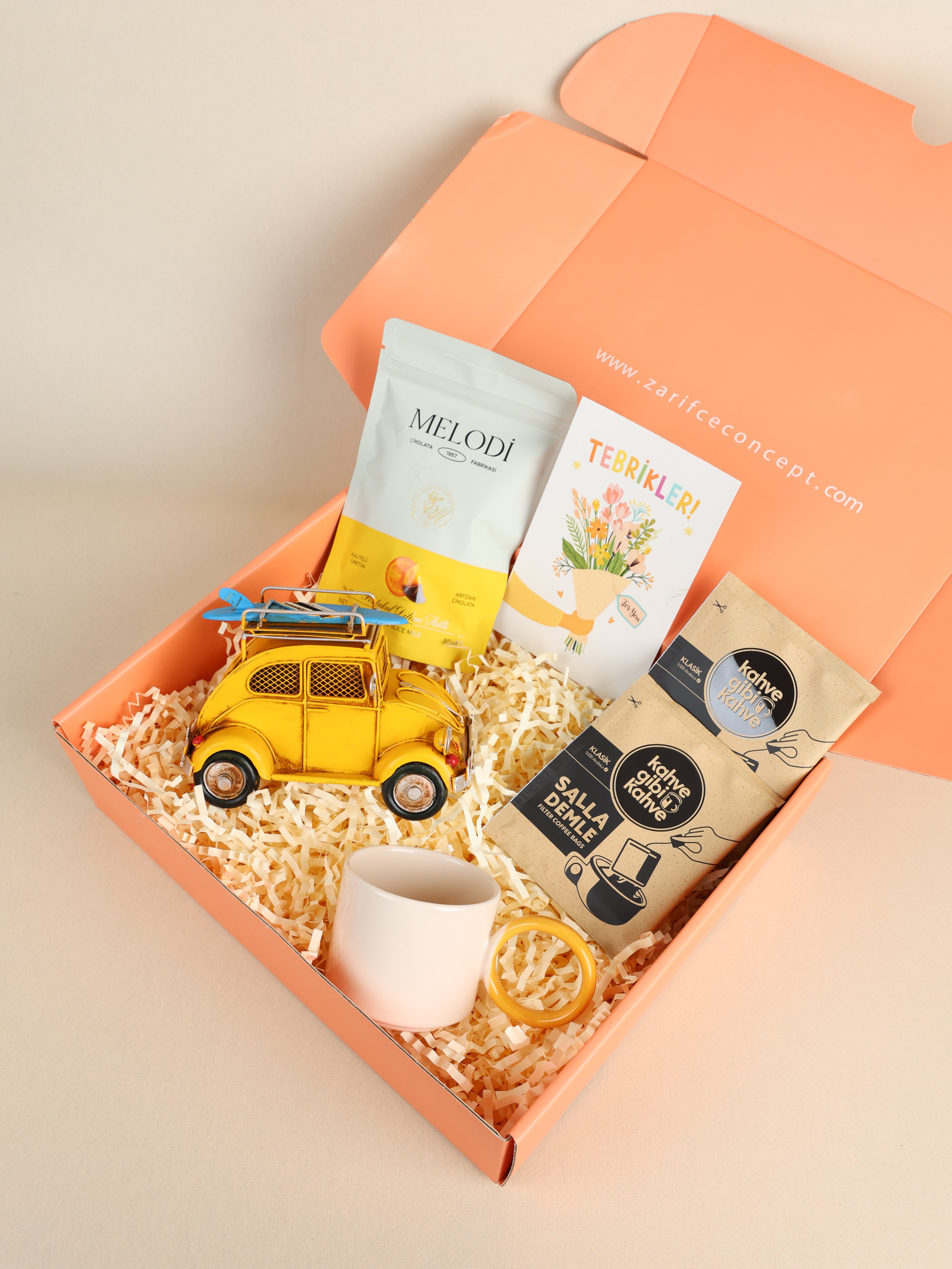 Nostaljik Vosvos Tebrikler Kutusu