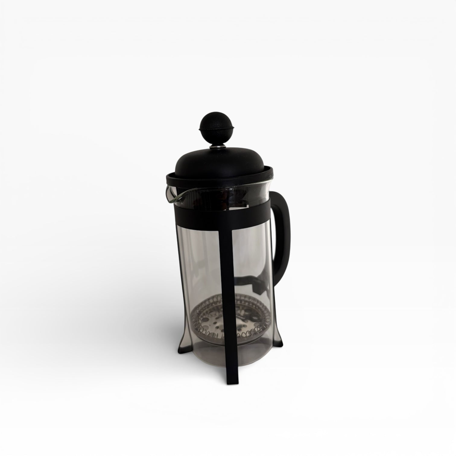 Mat Siyah Metal French Press
