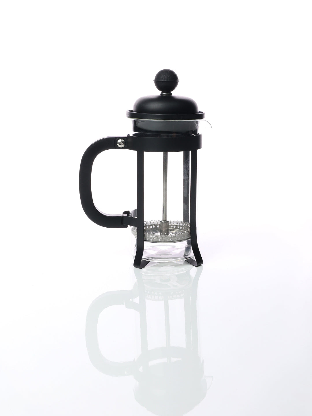 Mat Siyah Metal French Press 350 ml