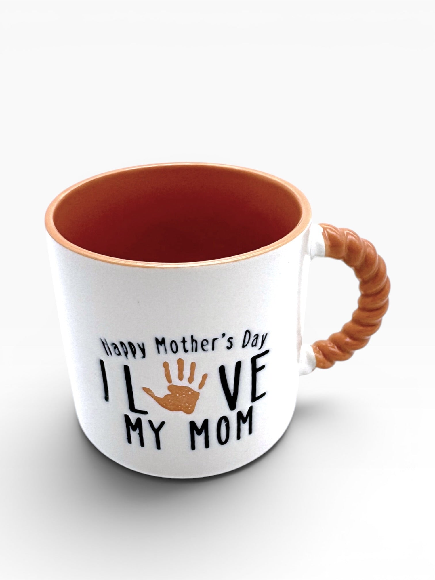 Anneler Günü Özel Porselen Kupa - Happy Mother’s Day – I Love My Mom