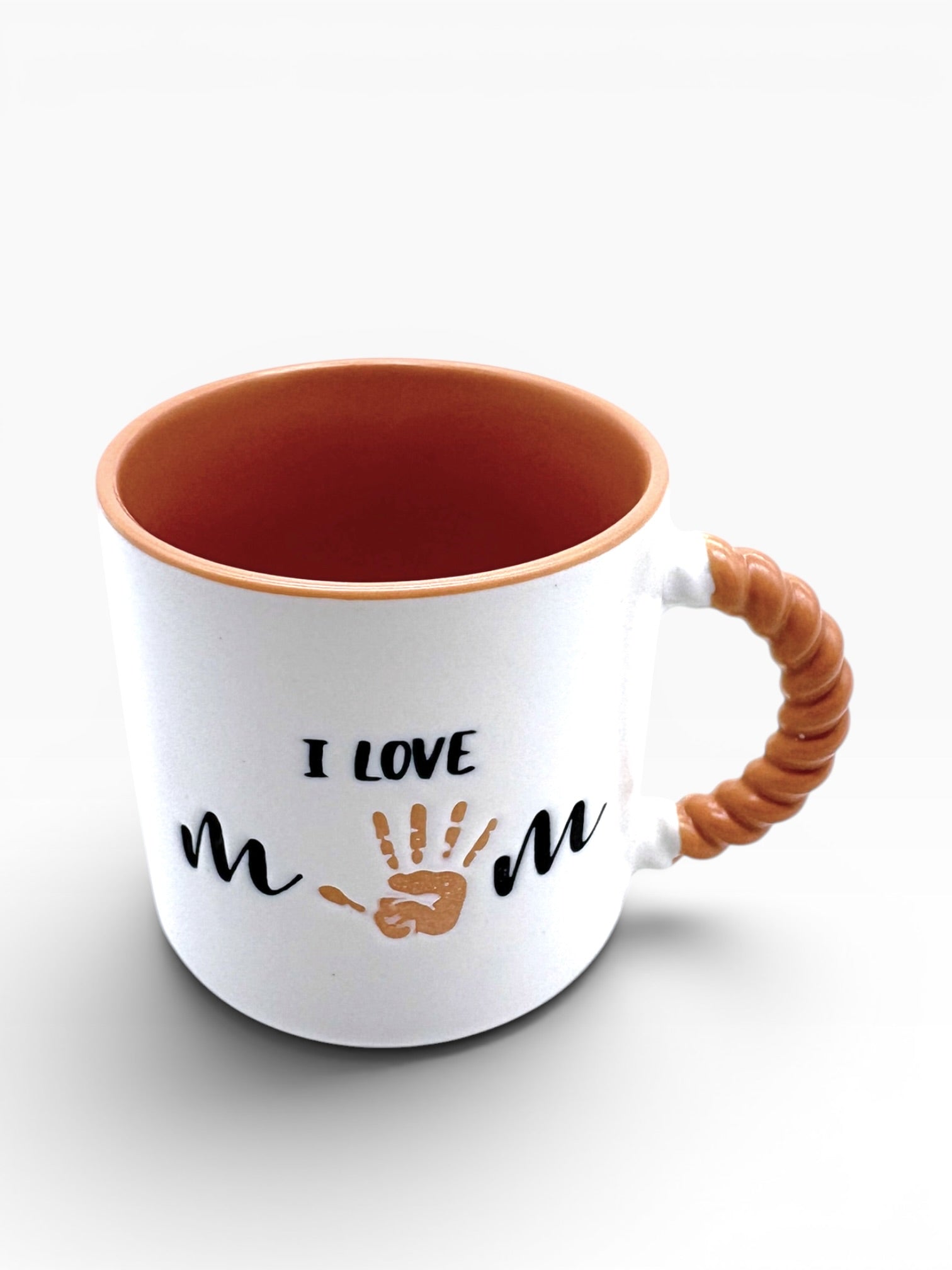 Anneler Günü Özel Porselen Kupa - I LOVE MOM