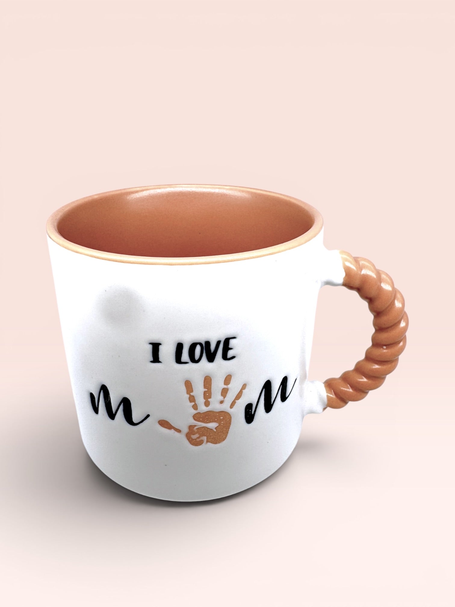 Anneler Günü Özel Porselen Kupa - I LOVE MOM