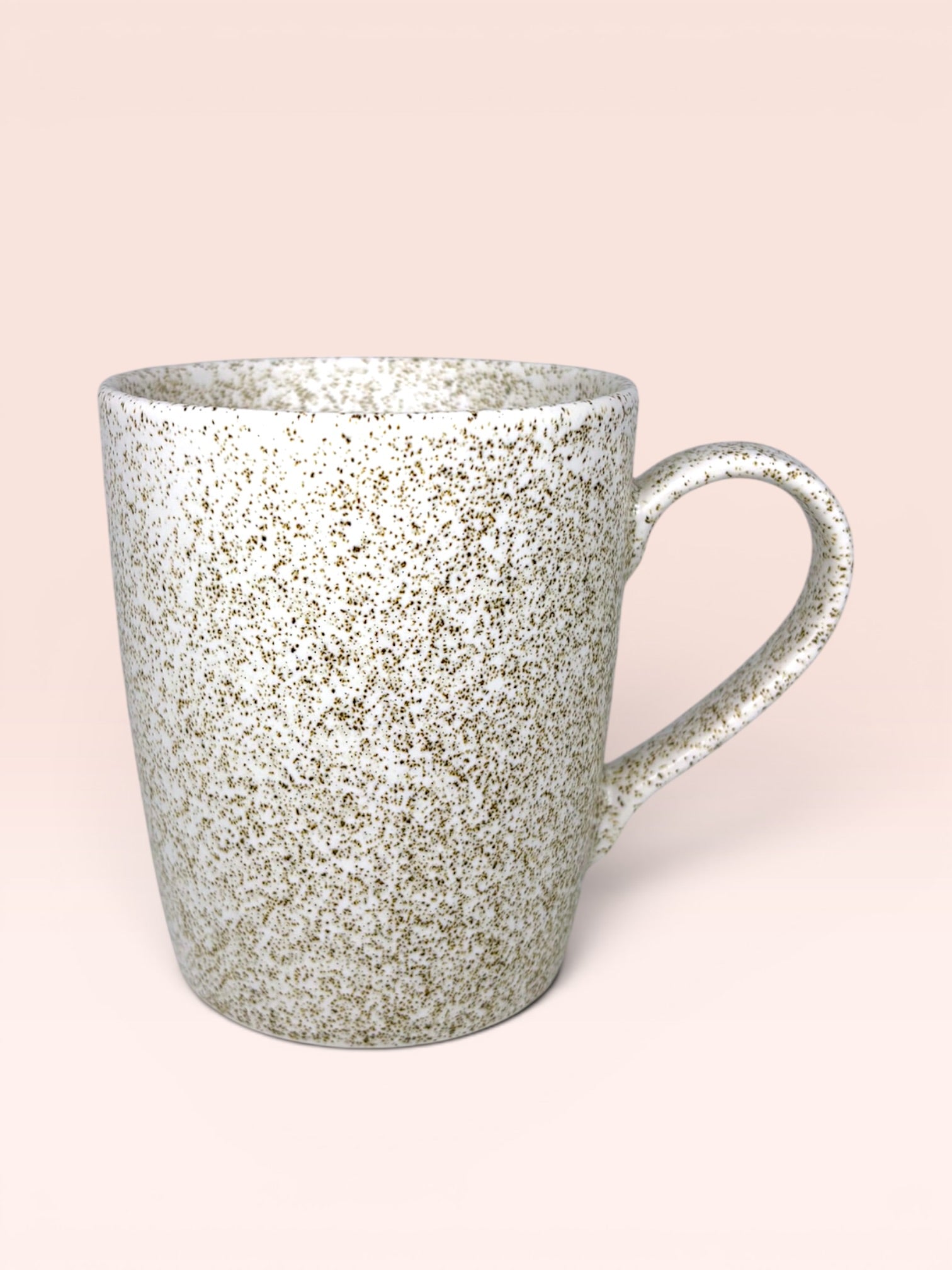 Doğal Dokulu Özel Tasarım Stoneware Kupa