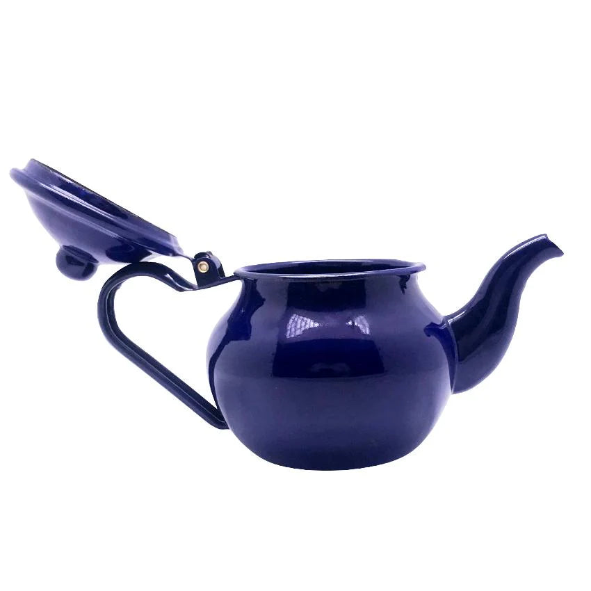 700 cc Orijinal Emaye Mavi Demlik