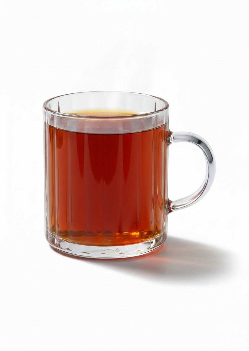 Cam Bitki Çayı Kupası – Borosilikat Şeffaf Cam 150 ml
