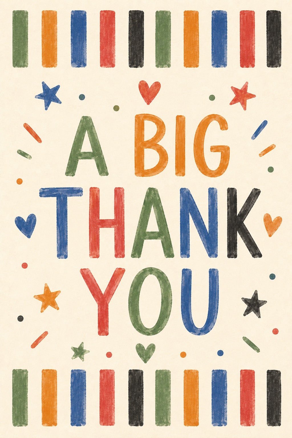 A BIG THANK YOU – Teşekkür Kartı - zarifceconcept-1