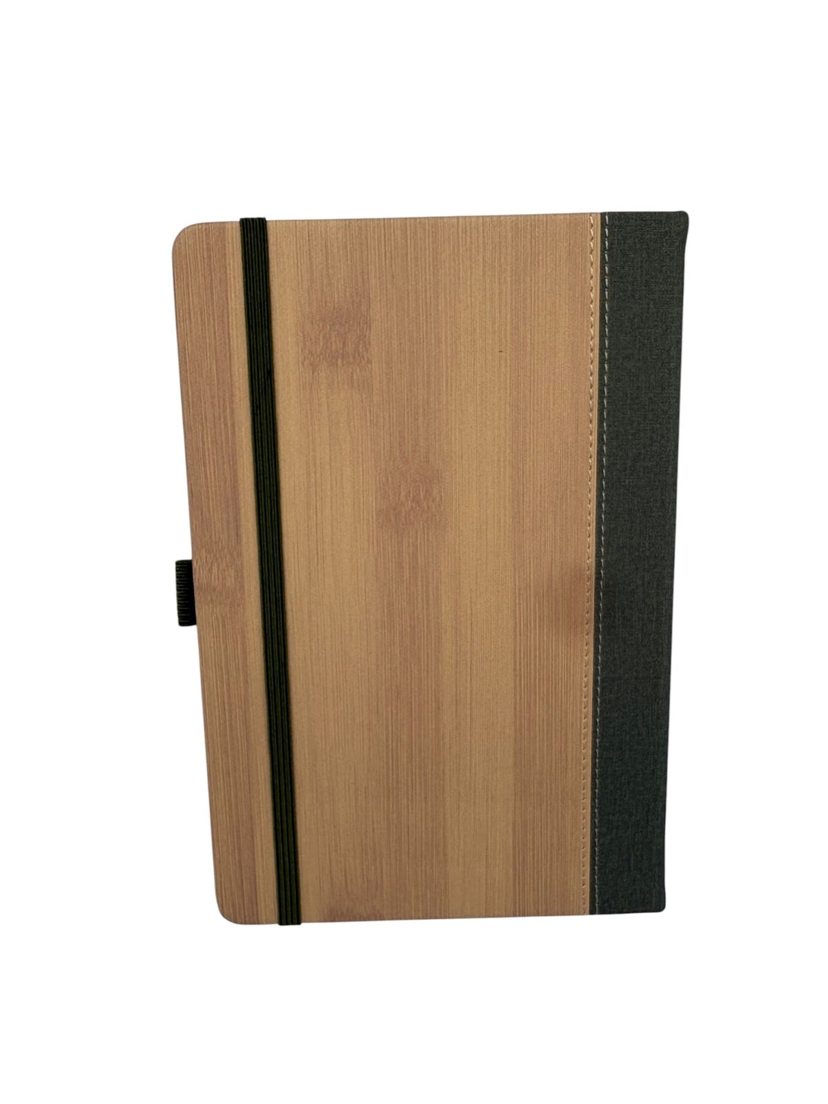 Ahşap Görünümlü Tarihsiz Çizgili Defter – Yeşil, 15×21 cm - zarifceconcept-3