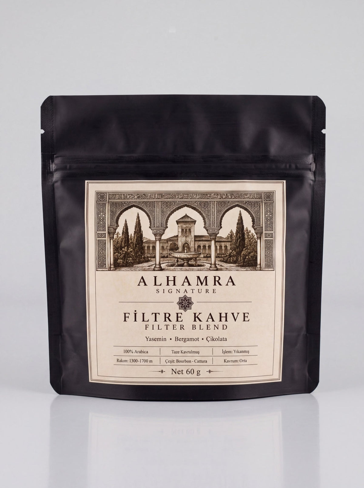 Alhamra Signature Filtre Kahve – Filter Blend, 60 g - zarifceconcept-1