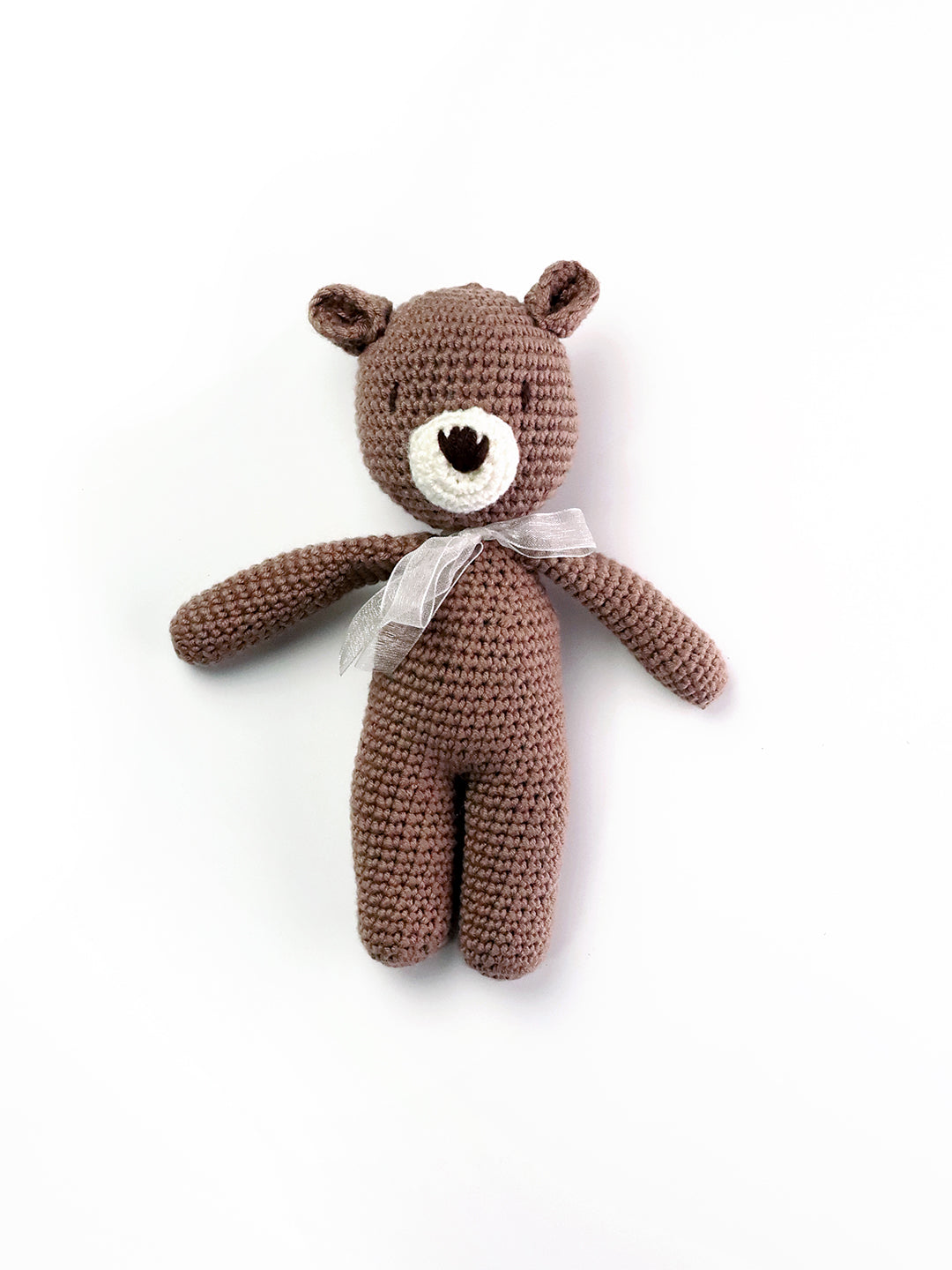 Amigurumi Ayıcık Örgü Uyku Arkadaşı Bebek Oyuncağı