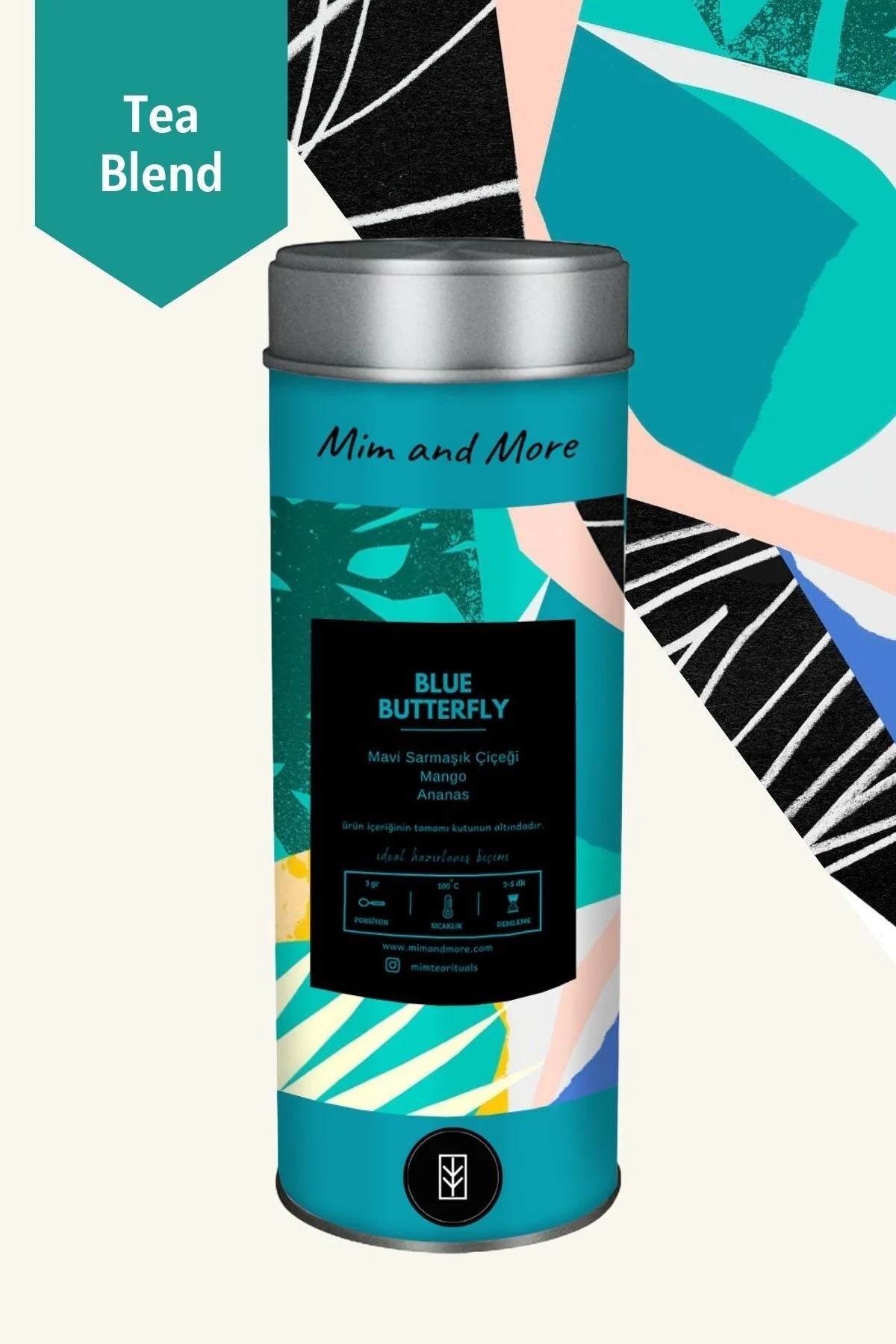 Blue Butterfly Tea | Mavi Kelebek Çayı - zarifceconcept-2
