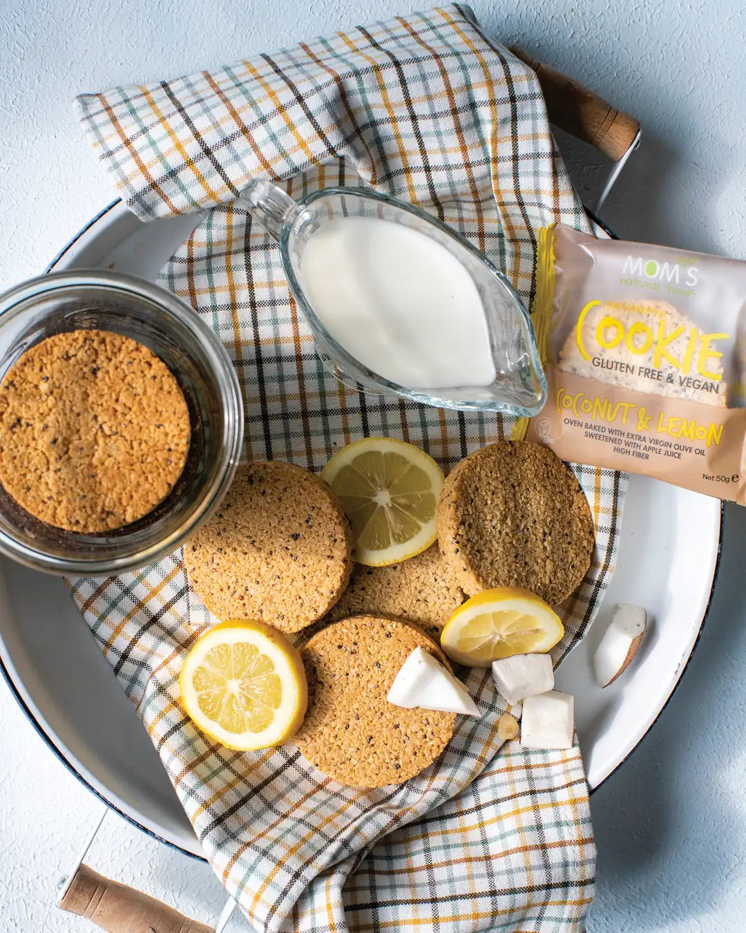 Glutensiz LİMON & HİNDİSTAN CEVİZİ Cookie