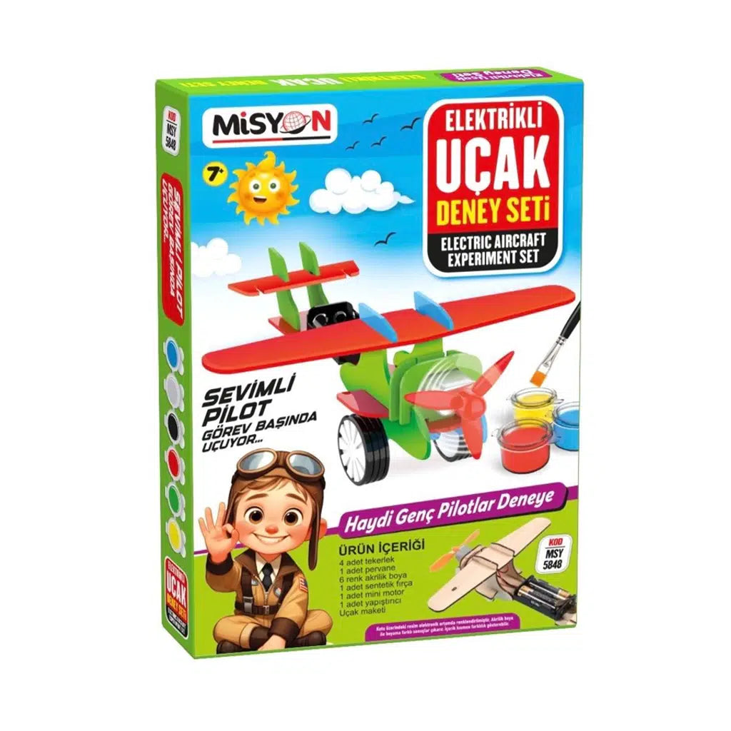 Elektrikli Uçak Deney Seti  Dene, tasarla, çalıştır!