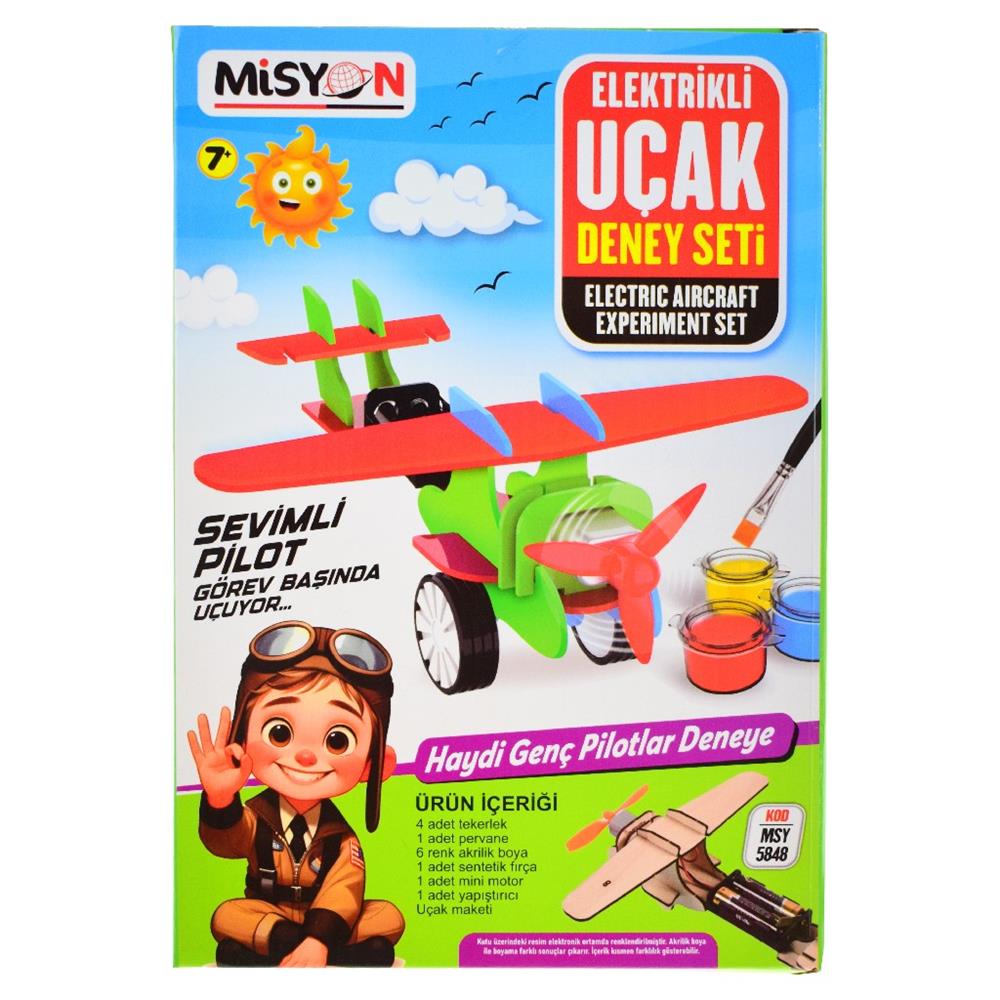 Elektrikli Uçak Deney Seti Dene, tasarla, çalıştır! - zarifceconcept-2