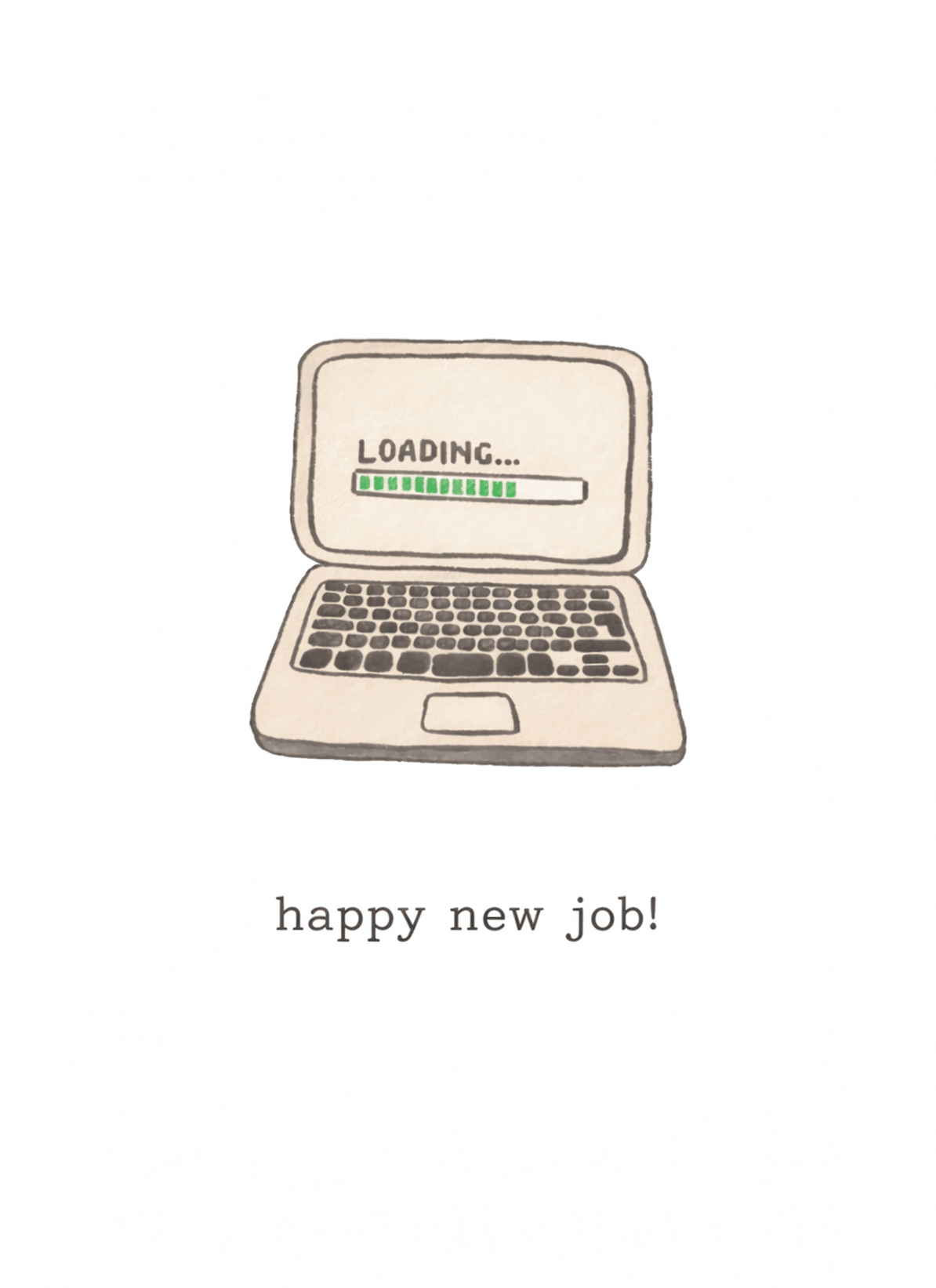 Happy New Job! 👩🏻‍💻 – Yeni İş Tebrik Kartı - zarifceconcept-1