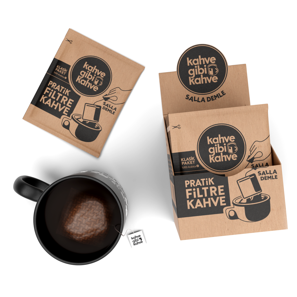 Pratik Filtre Kahve gibi Kahve Klasik Paket
