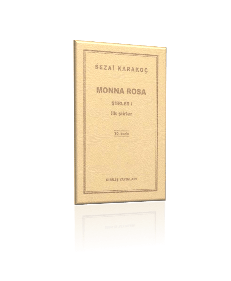 MONNA ROSA - Sezai Karakoç Şiir Kitabı - zarifceconcept-1