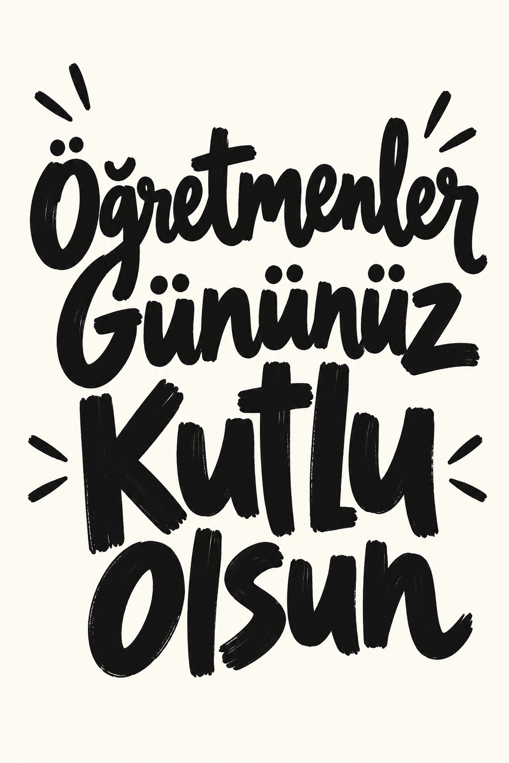Öğretmenler Günü Tebrik Kartı - zarifceconcept-1