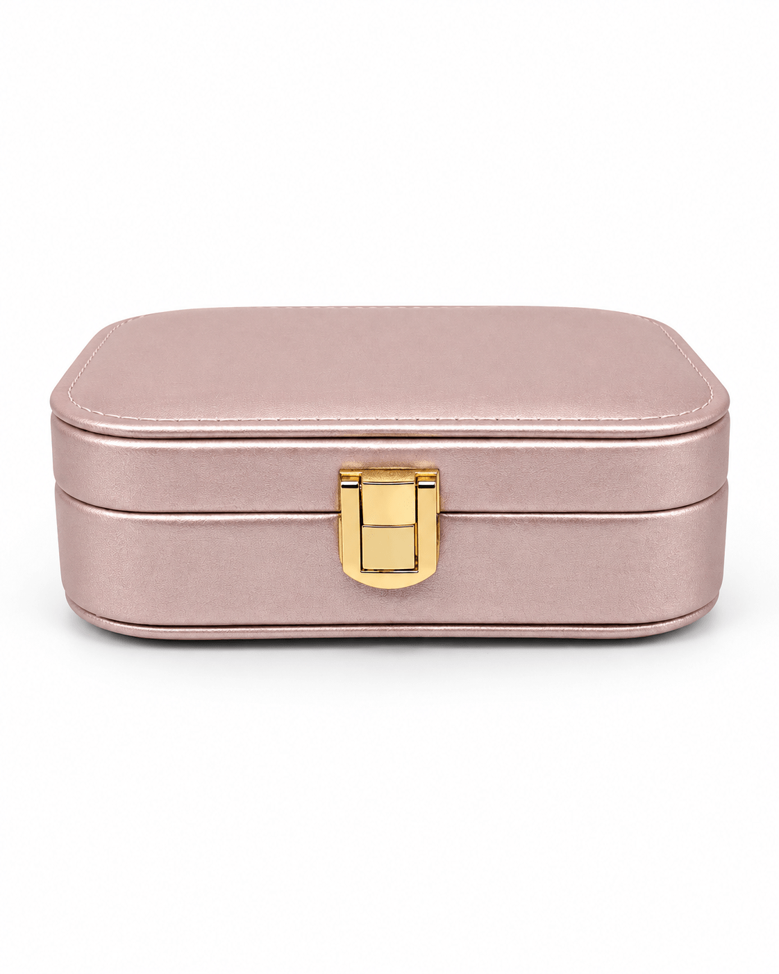 Pudra Pembe Aynalı Takı Kutusu – 14 × 9 cm - zarifceconcept-2
