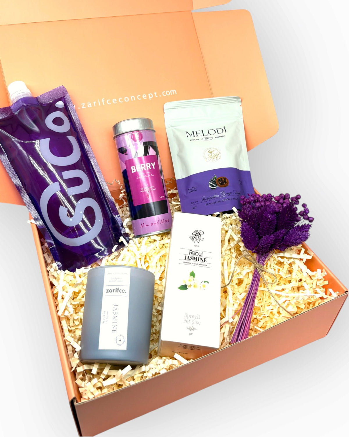 Purple Bloom Premium Hediye Seti - zarifceconcept-1