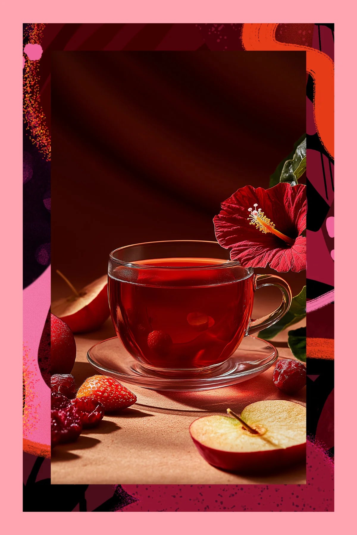 Red Forest Tea | Kırmızı Meyveli Hibiskus Çayı