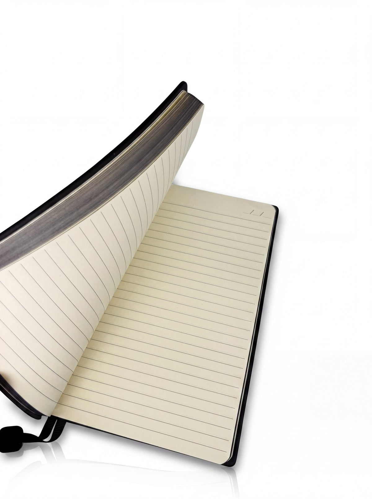 Siyah Tarihsiz Çizgili Defter / Ajanda – 15×21 cm - zarifceconcept-2