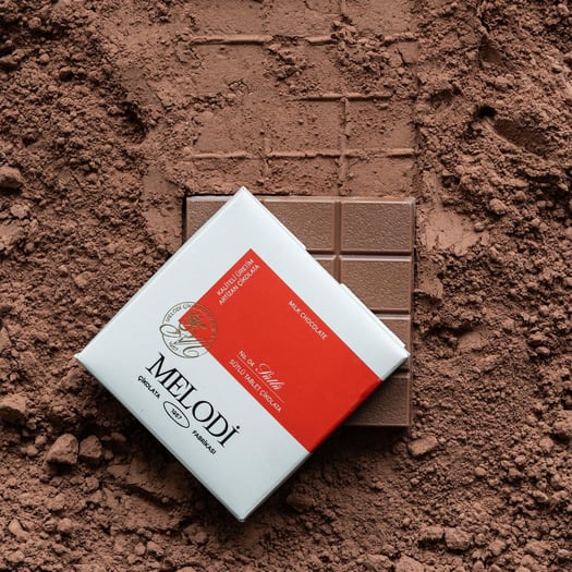 Melodi Sütlü Çikolatalı Beyoğlu Tablet 60 gr – Geleneksel Beyoğlu Çikolatası